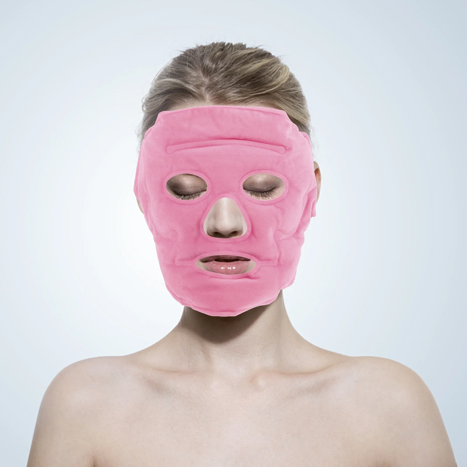 

Slimming Face Mask Multipoint Magnetic Therapy Tourmaline Mask For Facial Contouring Skin Tightening Ice Face