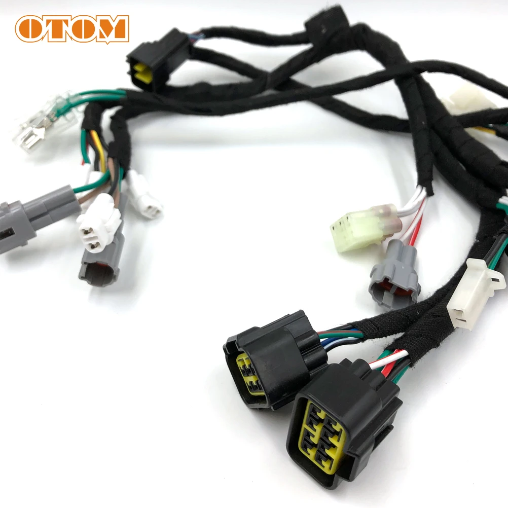 Motorcycle Accessories Main Wire Assy Electrical Wiring Harness Cable For YAMAHA DT230 LONCIN MT250 HENGJIAN HJ250H KT250 GR8