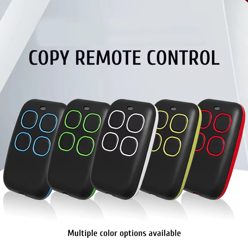 Garage Door Remote Control Duplicator 433MHz Multi-Frequency Code Grabber Clone Gate Key Fob Command Hand Transmitter