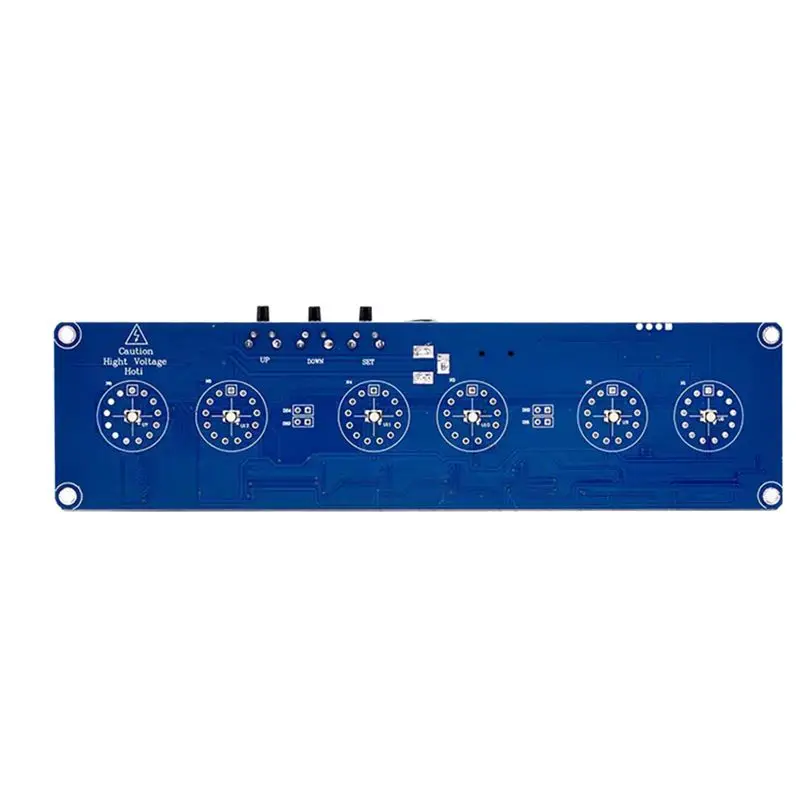 AA80 Micro-USB 12V Electronic DIY Kit IN14 Nixie Tube Digital LED Clock Gift Circuit Board Kit PCBA