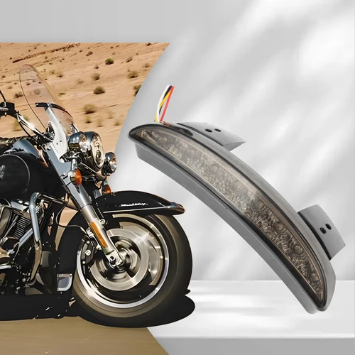 Imagen 2 del producto Luz LED trasera de freno para motocicleta Harley Davidson, señal de giro Sportster XL 883N 1200N, luz de advertencia Supermoto, piezas modificadas