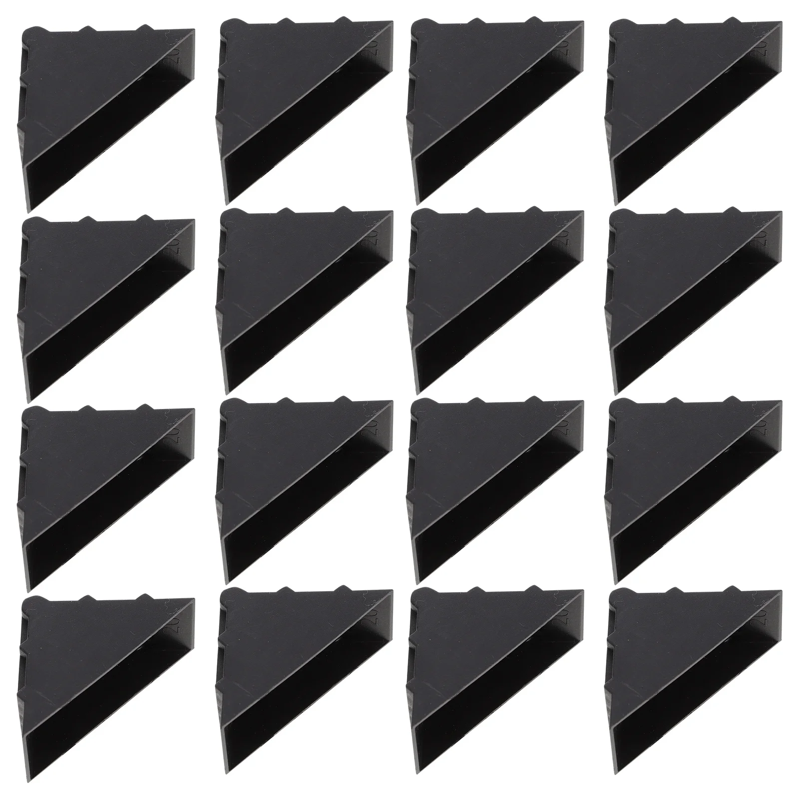 100Pcs Corner Protectors PP Pe Material Guards for Shipping Storage Furniture Edges Protection Collision Safety