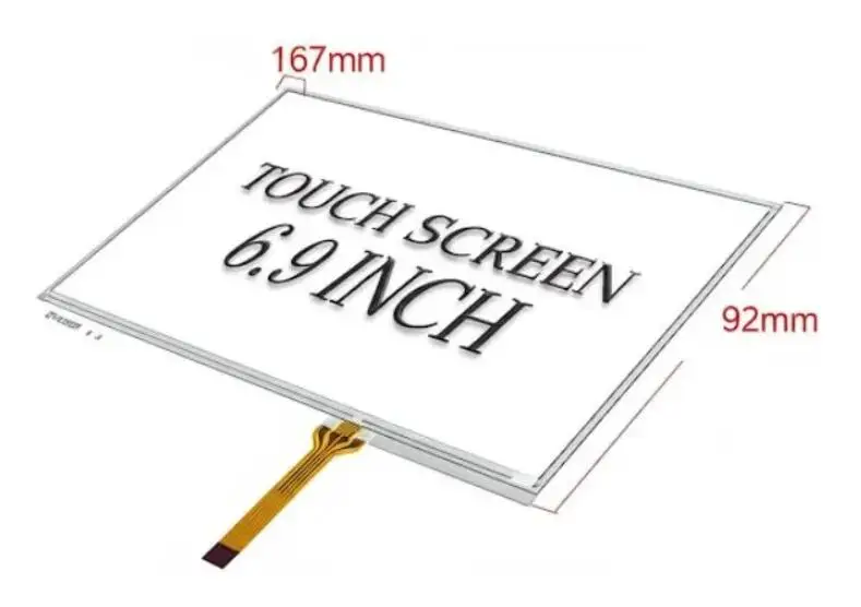 

6.95 inch touch screen TM070RDH01/C070VW03 V0 New original