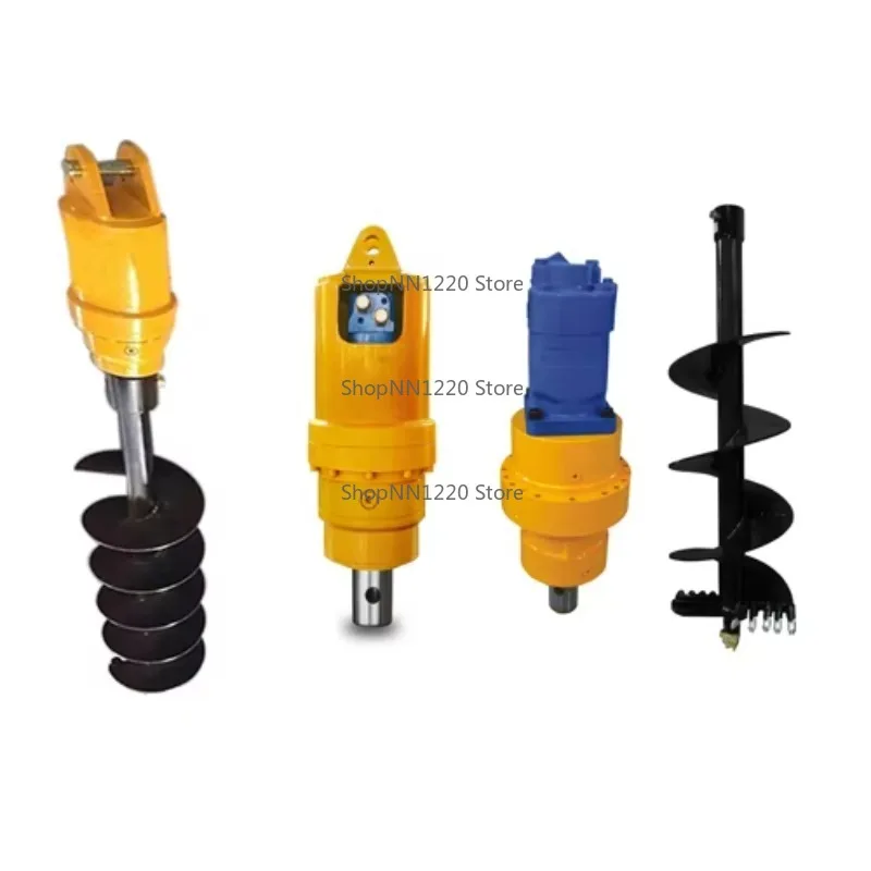 

Ground Earth Digger Earth Auger Drill Bits for Hole Drilling High Hydraulic Torque Auger Drive