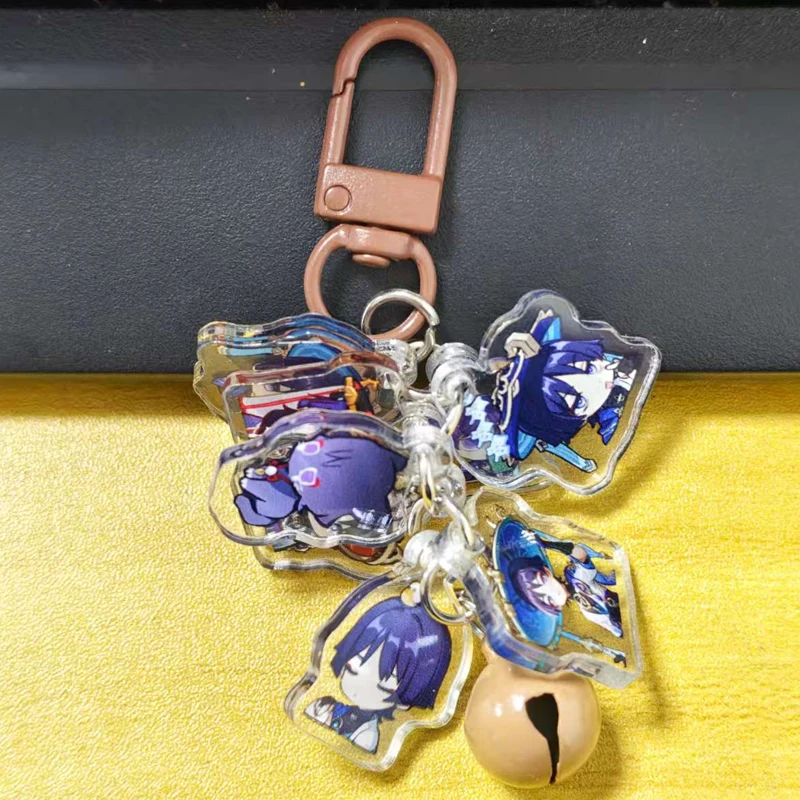 Llaveros de juego para accesorios, joyería, Wanderer Scaramouche Kunikuzushi, llaveros vaginales, regalos para seguidores