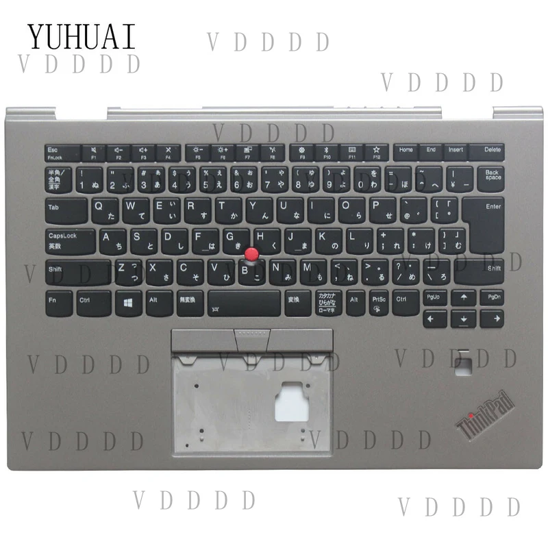 L... For Lenovo ThinkPad X1 Yoga 3RD Gen Japanese Palmrest Keyboard Case SM10P95349