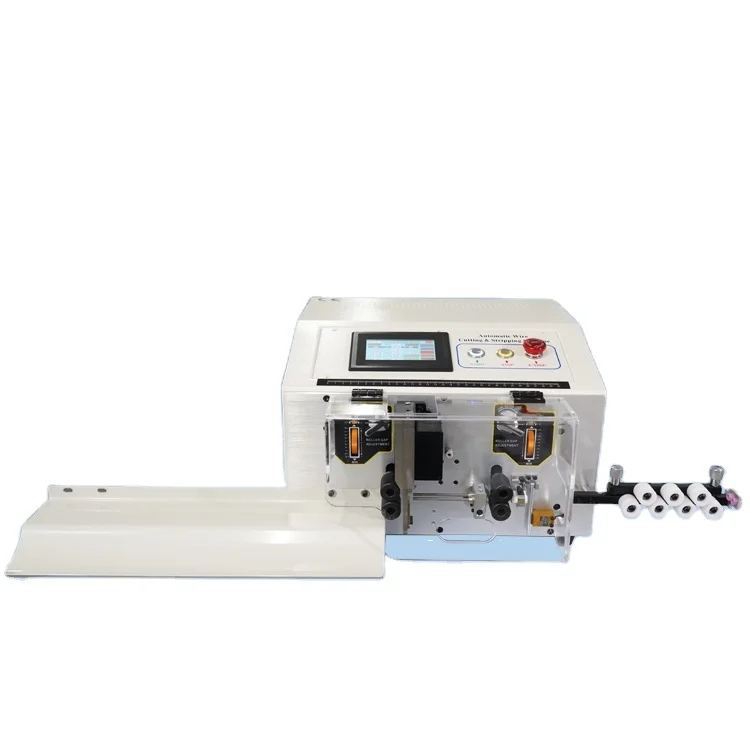 Saiweite SWT508SDB-S Factory Direct New Short Thin Double Wire Jump Catheter Touch Screen Computer Stripping Cutting Machine