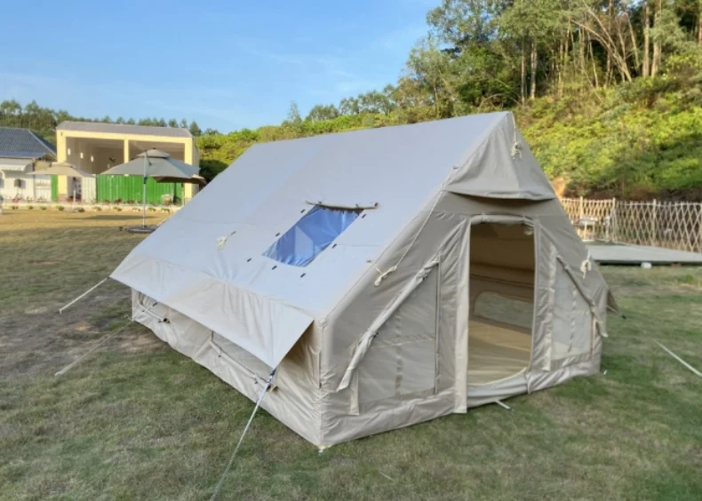 

Strovan ODM/OEM Hot Selling Waterproof Inflatable Camping Tent Outdoor Ventilation Inflatable Camping Accommodation Tent
