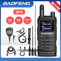 Baofeng UV-17 Pro GPS Walkie Talkie Air Band Long Range Wireless Copy Frequency Type-C Charger UV K5 Ham Two Way Radio