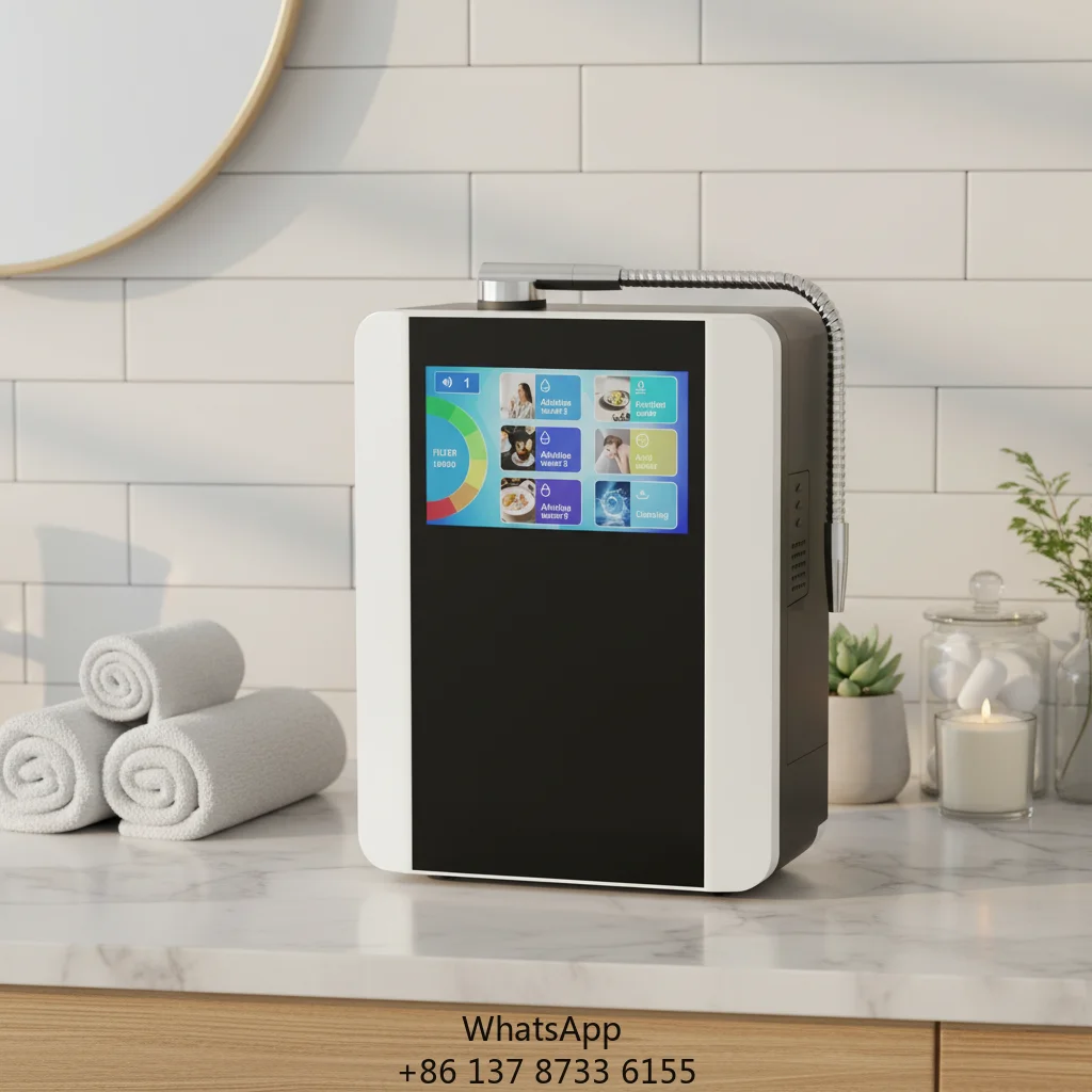 Cawolo New Arrivals Kangen Water Machine Platinum Coating 11 Plates Alkaline Water Ionizer Ph 4.5-10.5 Alkaline Water Machines