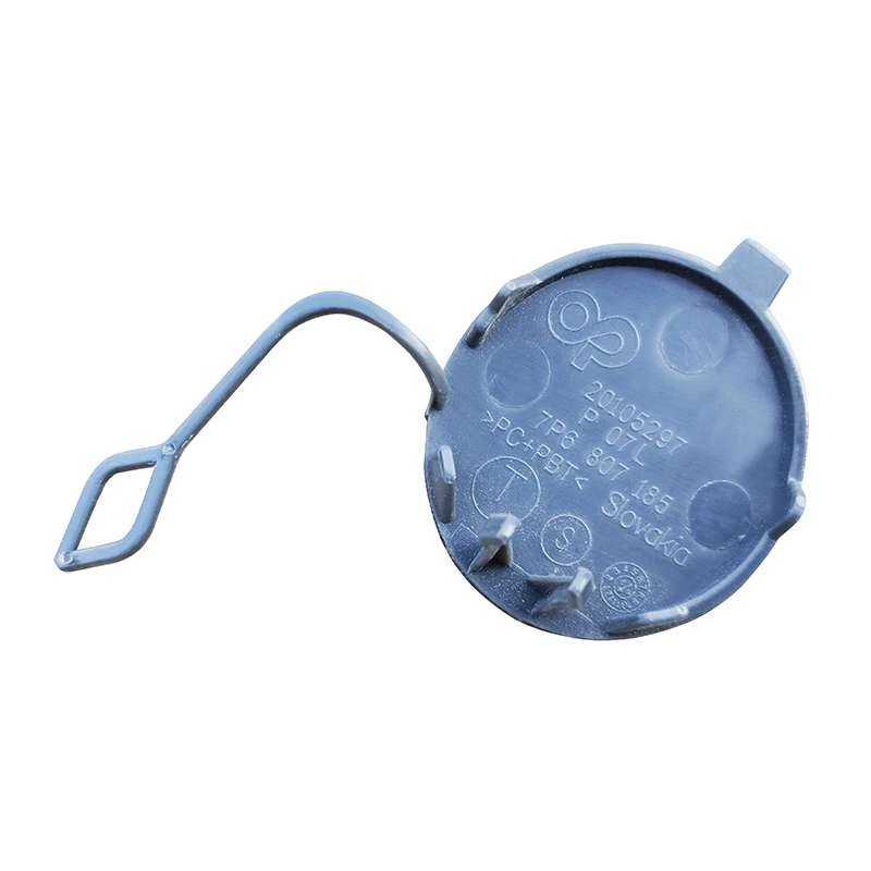 7P6807185 7P6807186 for VW Volkswagen Touareg 2011-2014 Automobile trailer hook cover front bumper towing hook cover plate