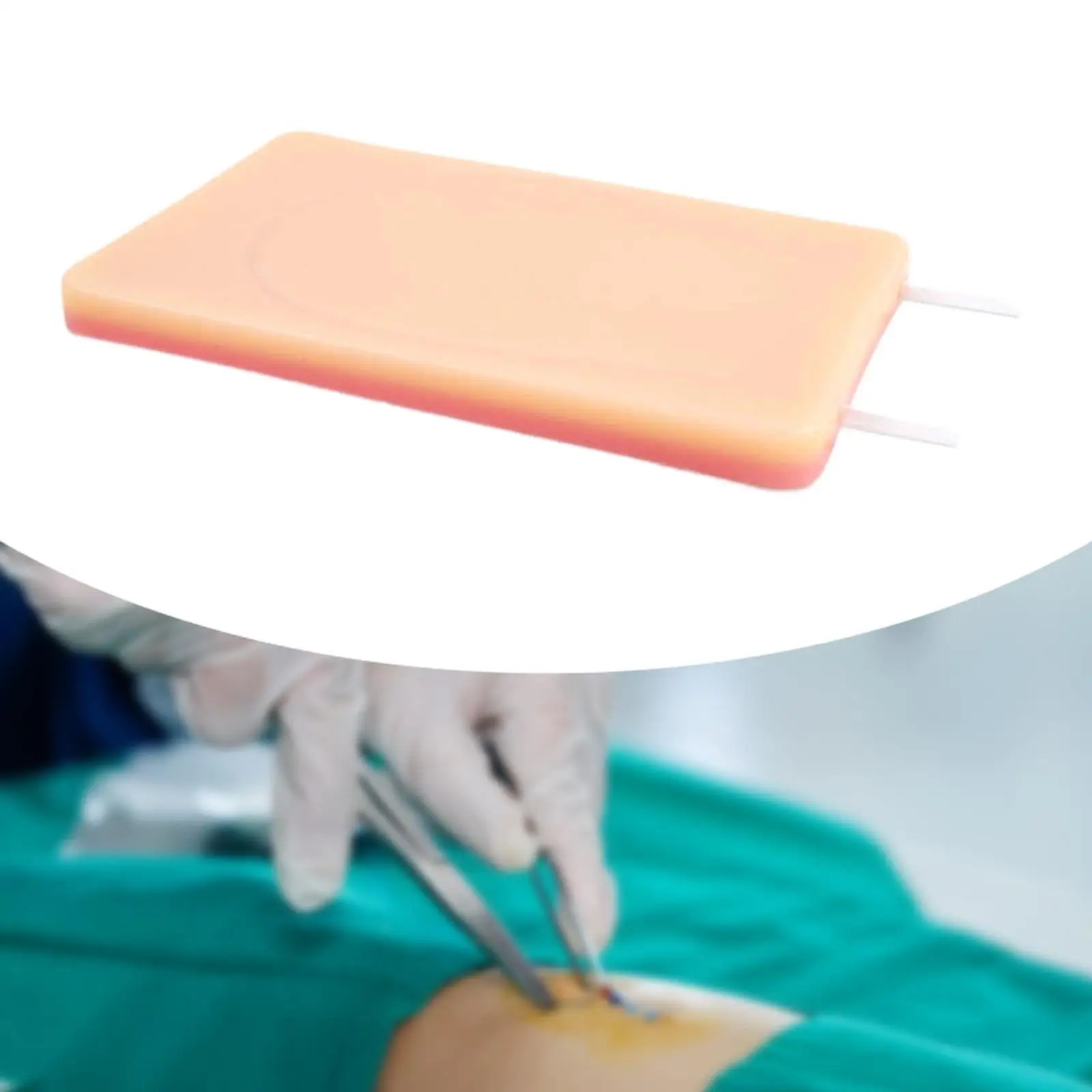 IV Insertion Injection Training Pad Suture Training Model Phlebotomy Practice Pad for Learning Student Venipuncture Practice