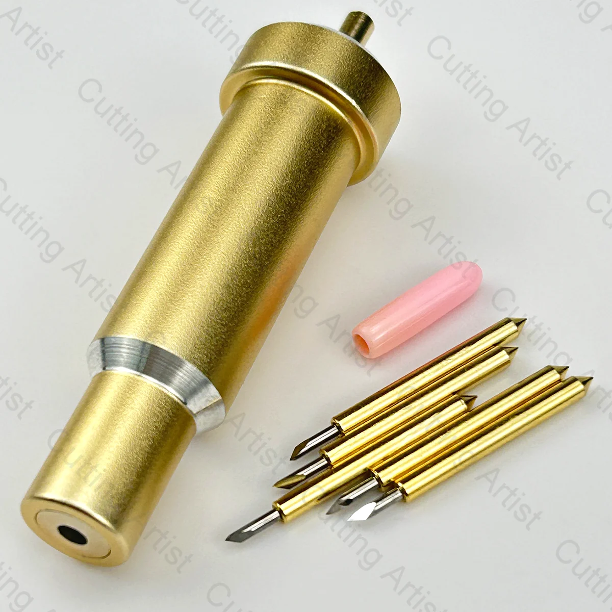 Imagem -02 - Premium Fine Point Blade para Cricut Maker Explore Air e 1pc Blade Holder Champagne Gold Cutting Plotter Acessório Pcs