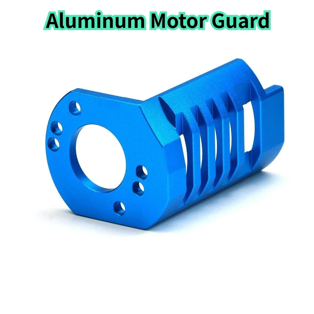 RC Model Aluminum Motor Guard Protective Cover For Tamiya WR02 GF01 G601 1/10 scale RC Car Custom Size Upgrade Replacement Parts