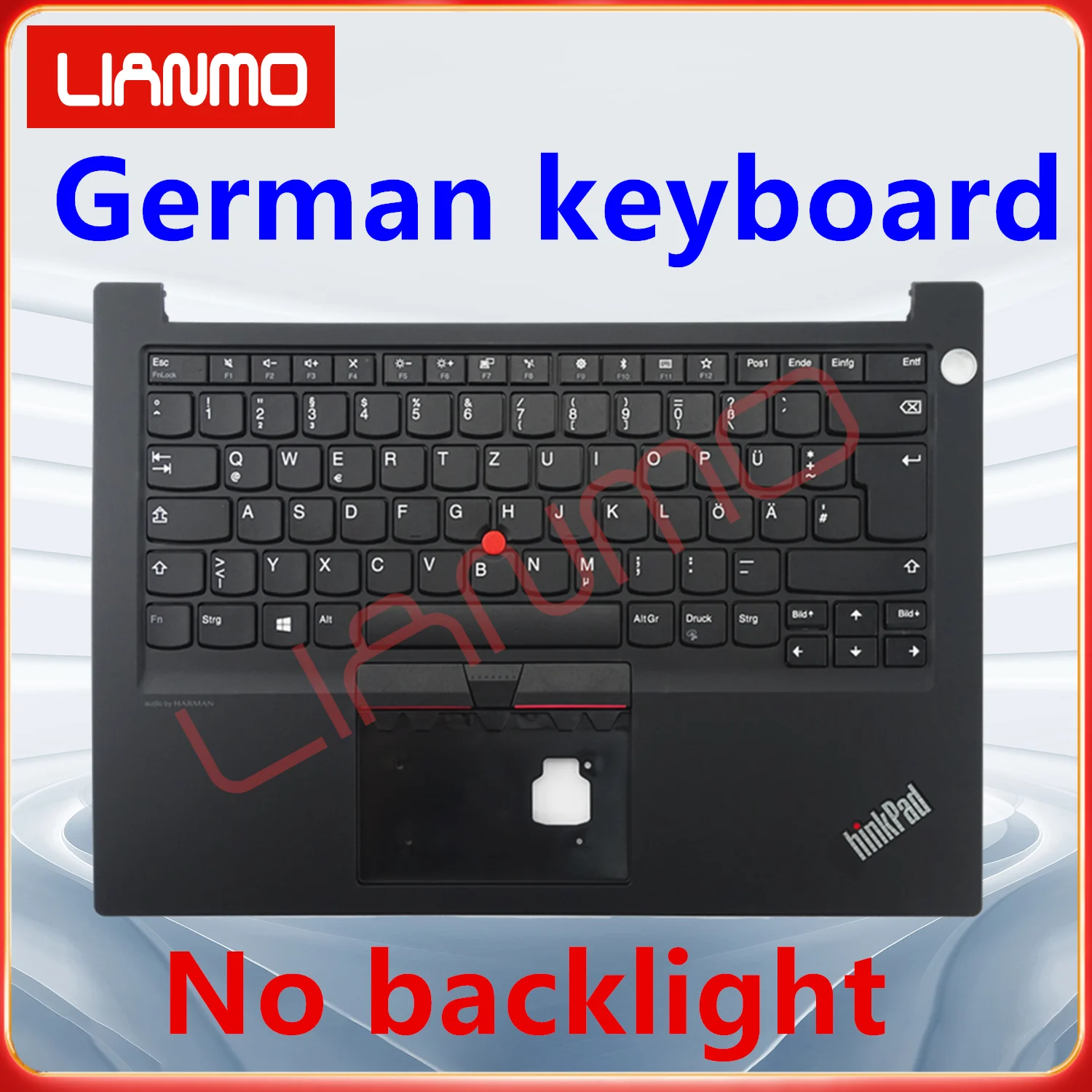 German notebook keyboard Suitable for Lenovo ThinkPad E14 Gen1 E14 Gen2 Gen3 Gen4 C-shell keyboard With backlight and No backli