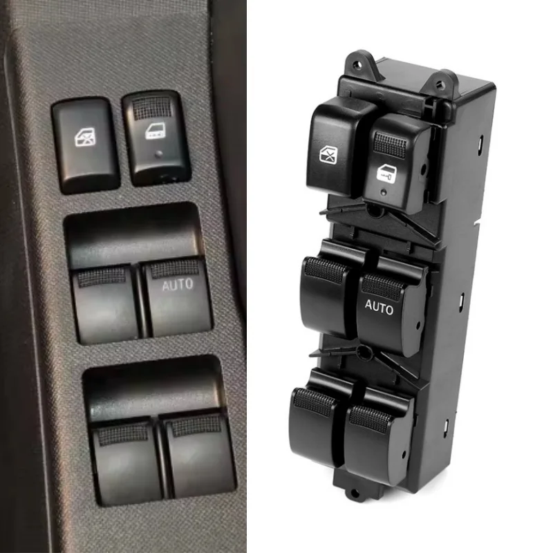 

RHD 18pins Master Power Window Lifter Control Switch Regulator For Isuzu D-Max Dmax MU-X 2012-2019 4-Door OE 8981922511