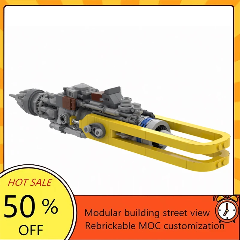 

275PCS Popular Space War Movie Model MOC Building Bricks Spaceship Modular Technology Gifts Holiday Assemble Children Toy Suit