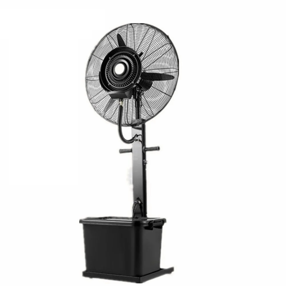 Outdoor Industrial Portable Air Conditioner 26 Inch Mist Stand Fan Cooling Water Fan Spray Fan