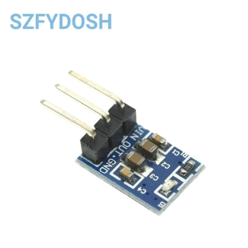 10PCS / LOT DC 5V To 3.3V Step-Down Power Supply Module AMS1117-3.3V/AMS1117-5V LDO 800MA