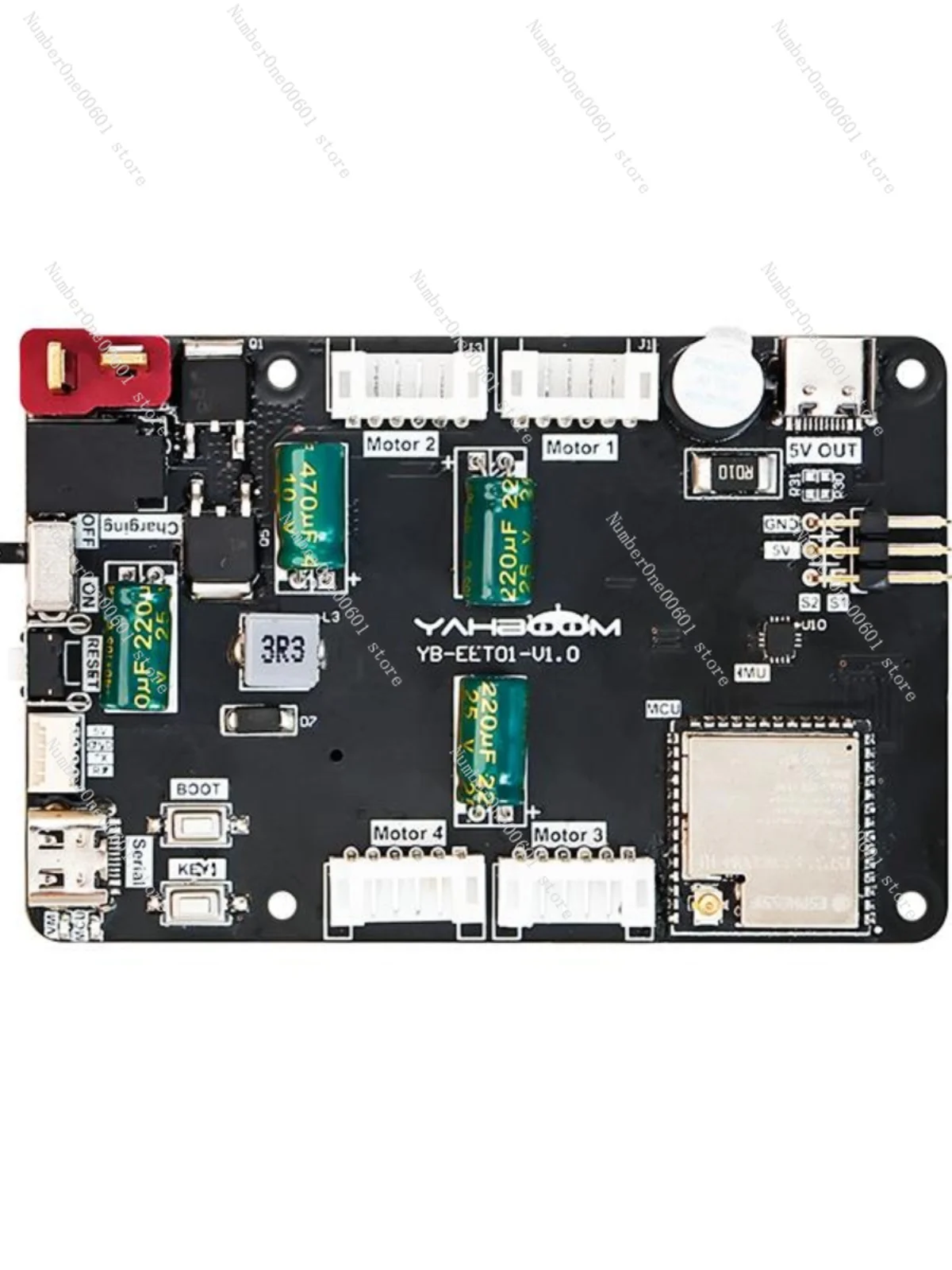 

Suitable for MicroROS Robot Main Controller ESP32 Radar ROS2 Car Drive Expansion Board IMU