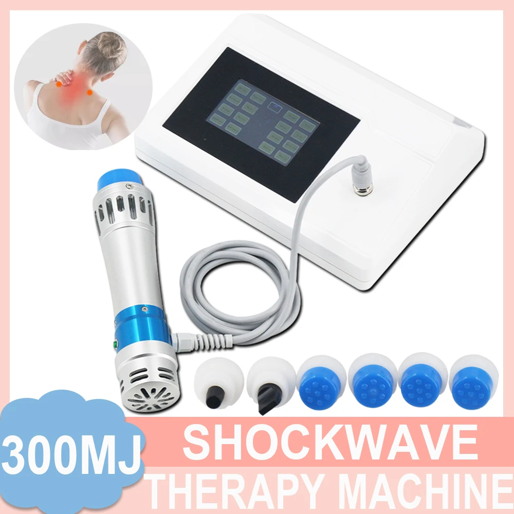 

New Shockwave Therapy Machine For Erectile Dysfunction Effective Pain Relieve 300MJ Shock Wave Equipment Body Relax Massager