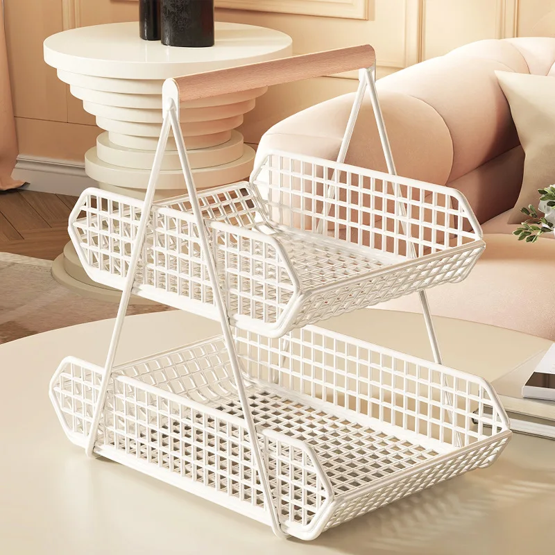YFY cup storage rack organizer - double layer tea cup holder with drainage tray for home, dining table, and coffee