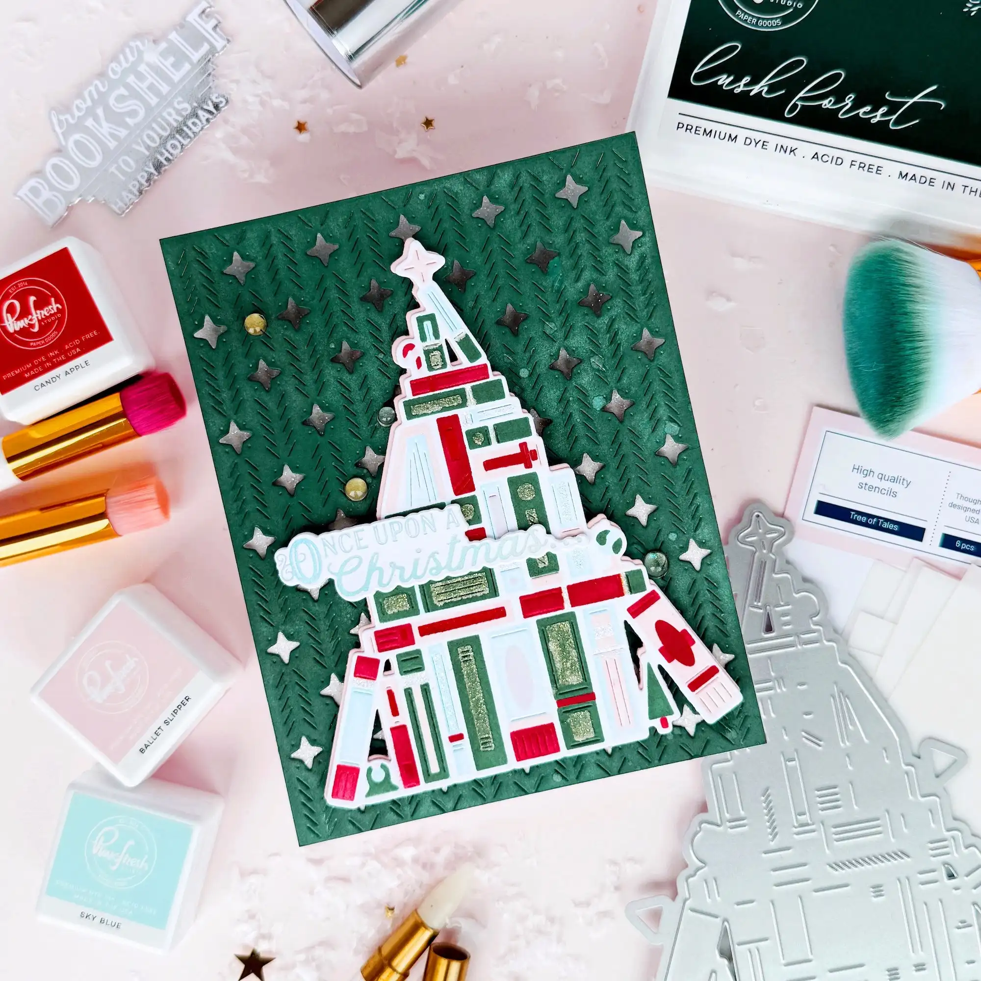 أغسطس 2025 أضواء عيد الميلاد قطع معدنية يموت واضح Stamps Stencil الساخن احباط DIY بها بنفسك سجل القصاصات الحرفية الديكور النقش #6