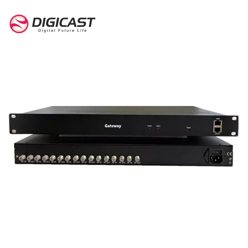 DVB IRD Gateway DVB S2 HD Mpeg4 DVB-C Receiver for Cable TV Digital Headend