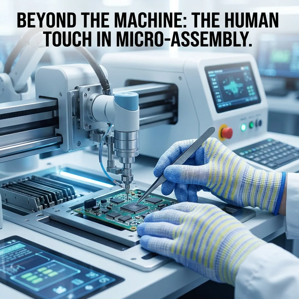 Ultra Flexible ESD Gloves for SMT Work, Anti-Static Assembly Work Gloves for Microelectronics, Static Free PU Palm Coat