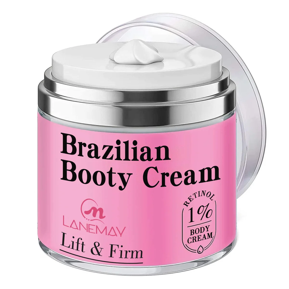 Retinol Brazilian Body Bum Firm Nutritious Moisturizer Softening Smoothing Body Lotion Hip Buttock Skin Care Reduce Cellulite