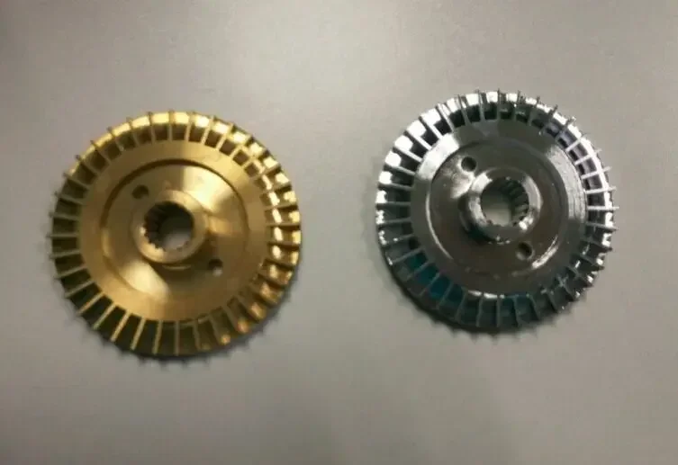 

Copper impeller for pedrollo-pqm60-PQM60-PQ60 oil well pump Chrome plated impeller