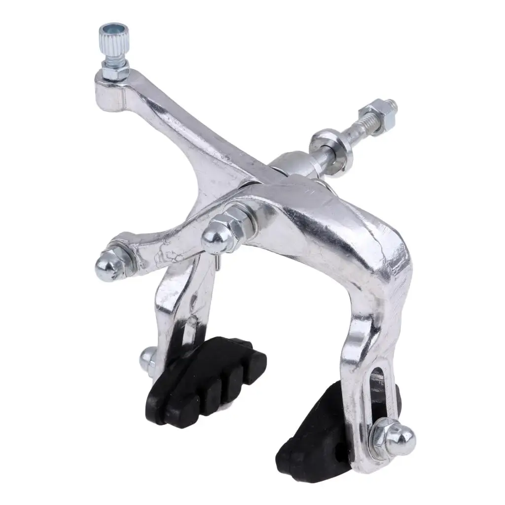 Aluminum Alloy Bicycle Side Pull Brake Caliper Set Dual Pivot Bike Lever Cable Housing for Road Bike Spare Parts