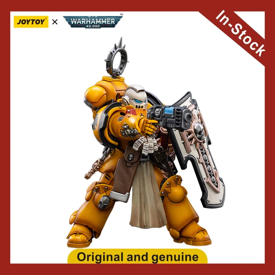 

【UA】JOYTOY Warhammer 40K Scale 1/18 Action Figures Imperial Fists Bladeguard Veteran Models Toys Gifts