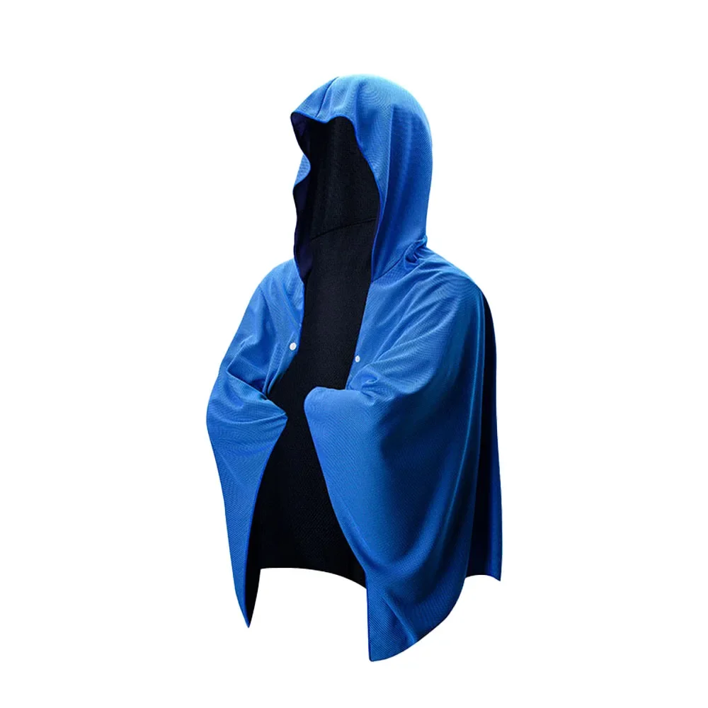 Toalha De Banho De Poncho De Secagem Rápida, Xaile Com Capuz Absorvente de Água, Esportes Proteção Solar Fria, Esportes Ampliados