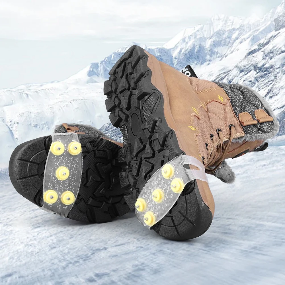 5-مسمار الشتاء مخالب الجليد المضادة للانزلاق تسلق الجبال المرابط للجنسين أحذية الجليد المرابط المشي لمسافات طويلة الملحقات #1