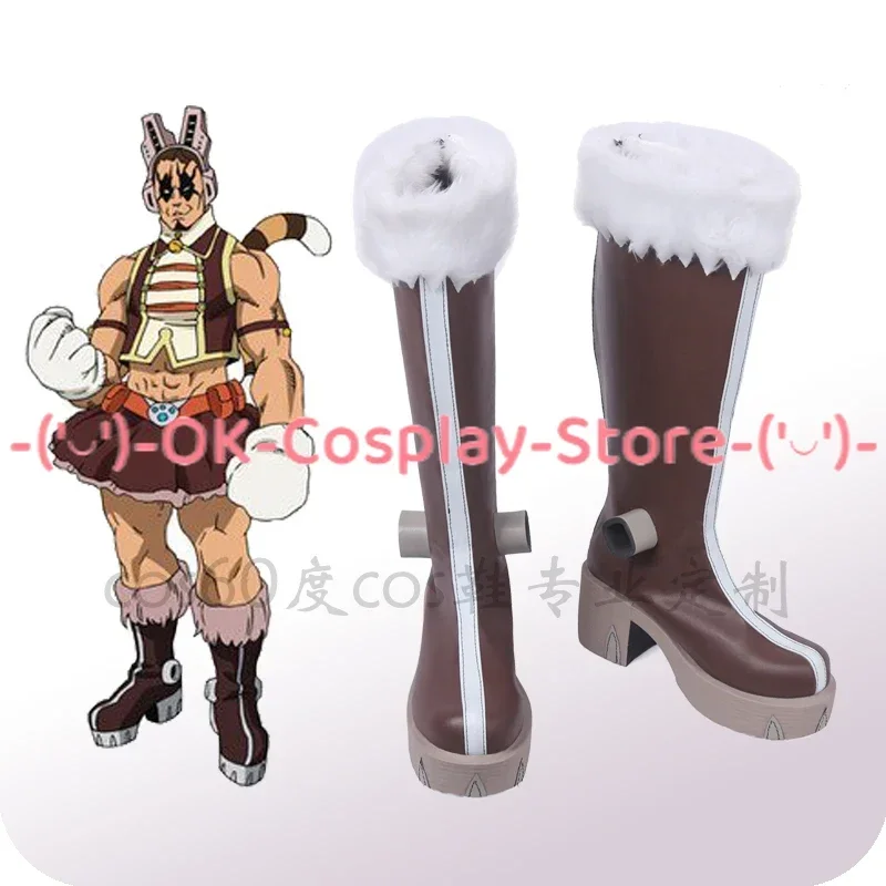 [Custom Made] Toral Pixie Bob Mandalay Ragdoll Cosplay Shoes Anime Cosplay Boots Halloween Carnival Props Shoes