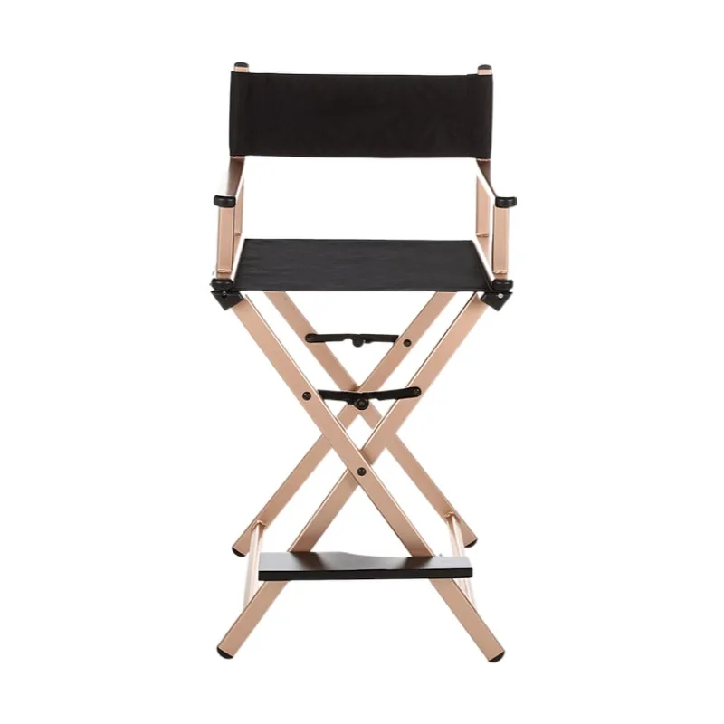 High Aluminum Frame Makeup Artist Director Chair Foldable Outdoor Furniture Lightweight Portable Folding Director Makeup Chair