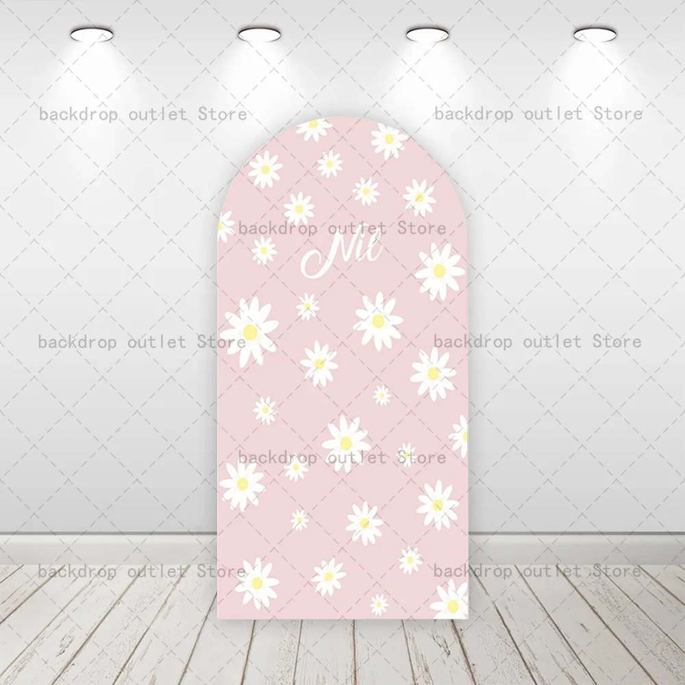 

Mehofond на заказ ромашка цветок арка крышка фон с днем рождения детский душ вечерние украшения фото фон реквизит