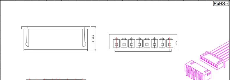 JST XH2.54 2/3/4/5 Pin Terminals Plastic Shell Male Plug + Female Socket Wire Connector XH 2.54 2P 3P 4P 5P 6P 7P 8P 9P 10P 12P