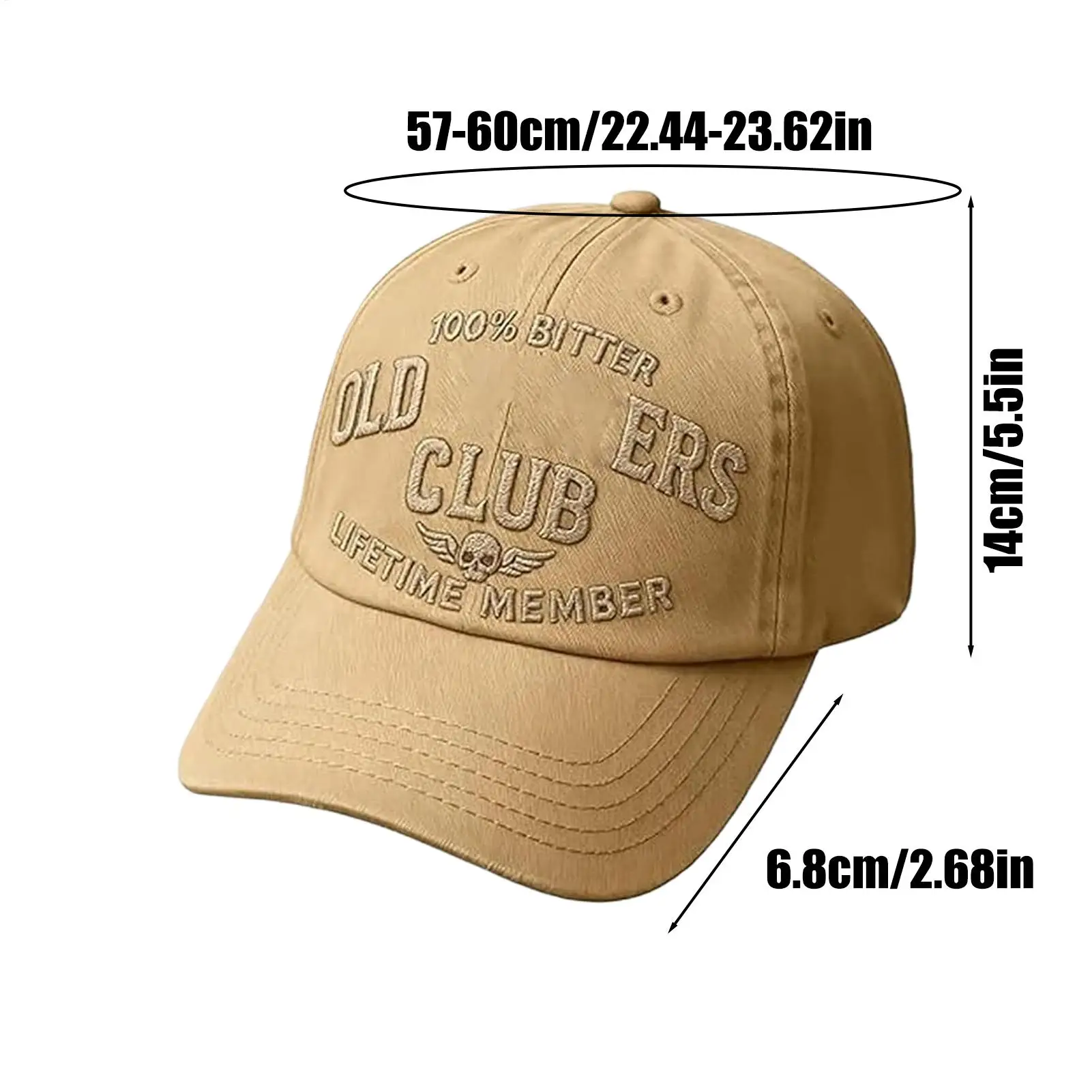 قبعات البيسبول قابل للتعديل جريئة التطريز قبعات الشتاء قبعة بيسبول لأصدقاء الأسرة الكبار صديقها الأب السفر في الهواء الطلق