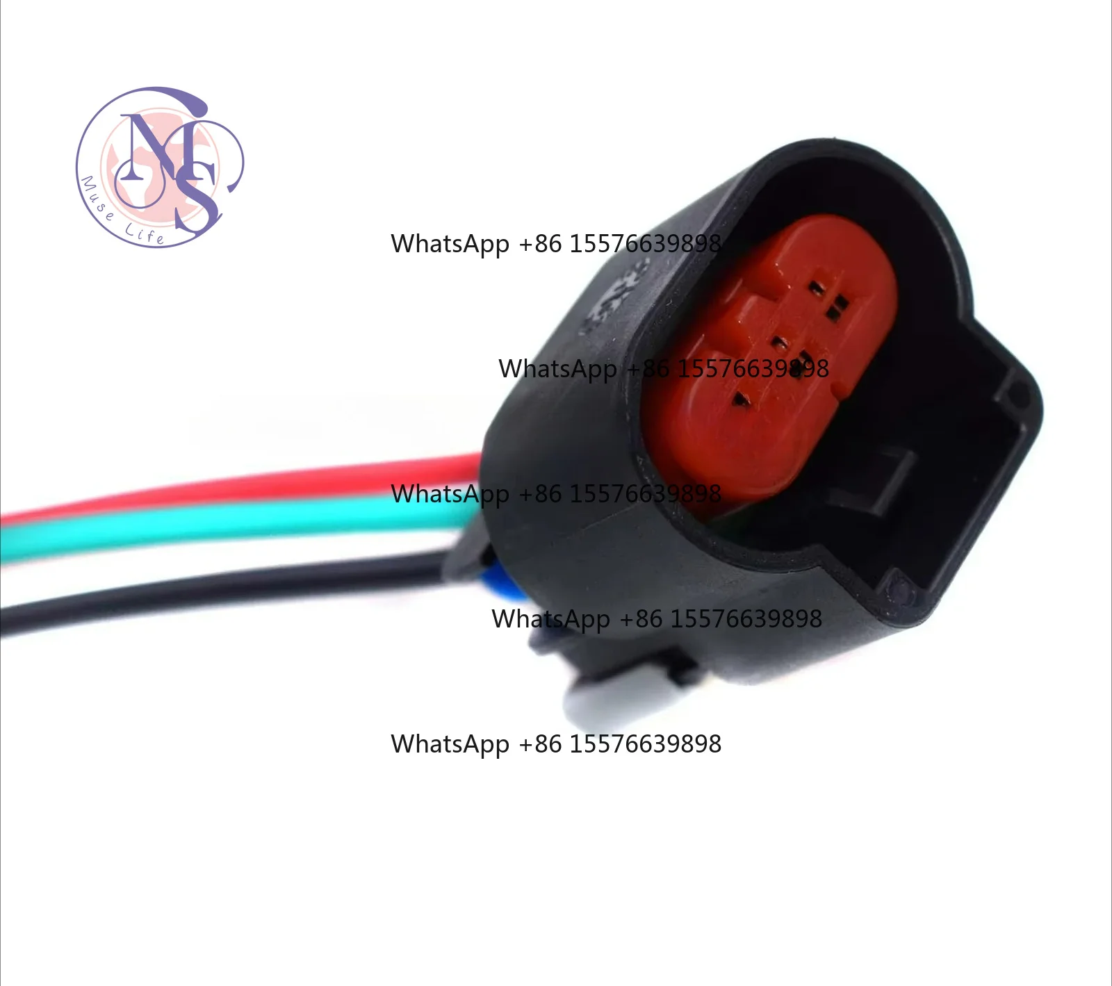 Flex Fuel Sensor Connector Pigtail Plug, Ethanol Fuel Composition Sensor Wiring Replacement Part