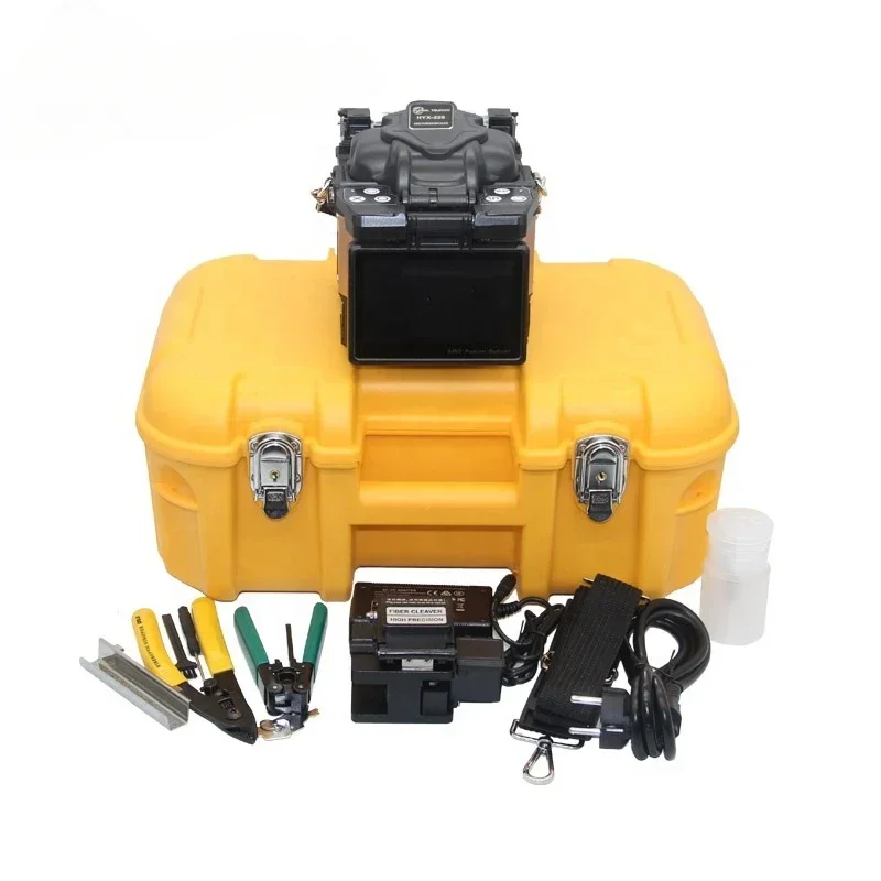 

Hot SalesHigh Quality Arc Core Alignment Ftth Fiber Optic Fiber Optical Splicing Machine FSM-22S FSM-21S HYX-22S Fusion Splicer