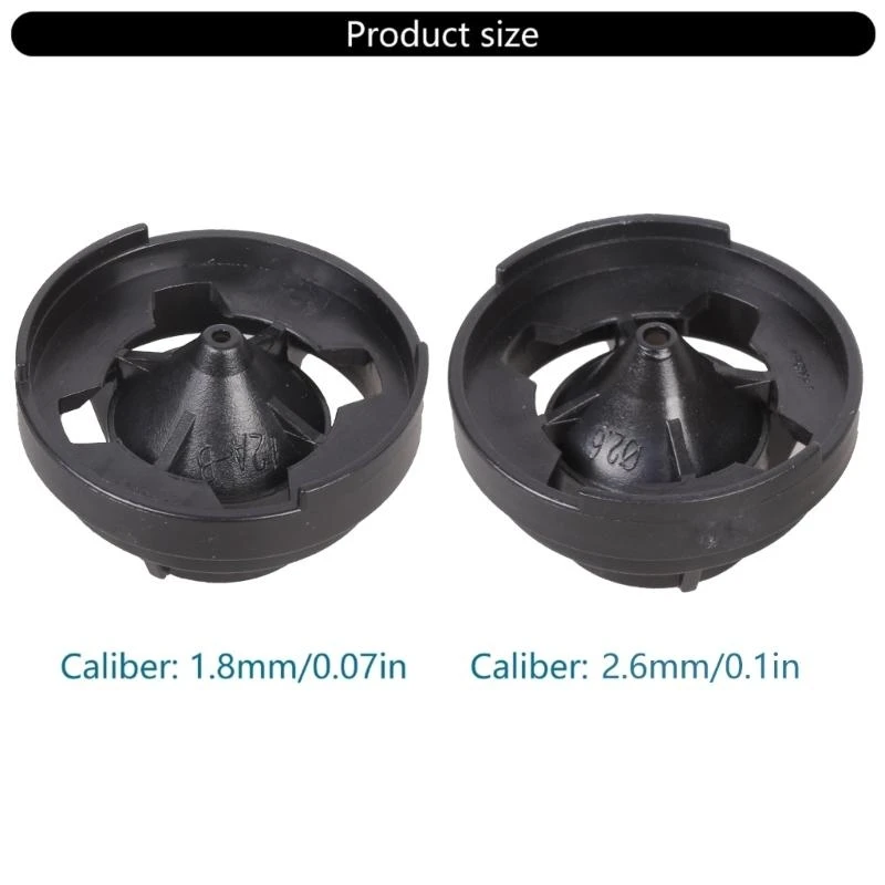 652Fペイントスプレー装置ノズルセット800Wおよび550Wの電動ペイントガンに適しています