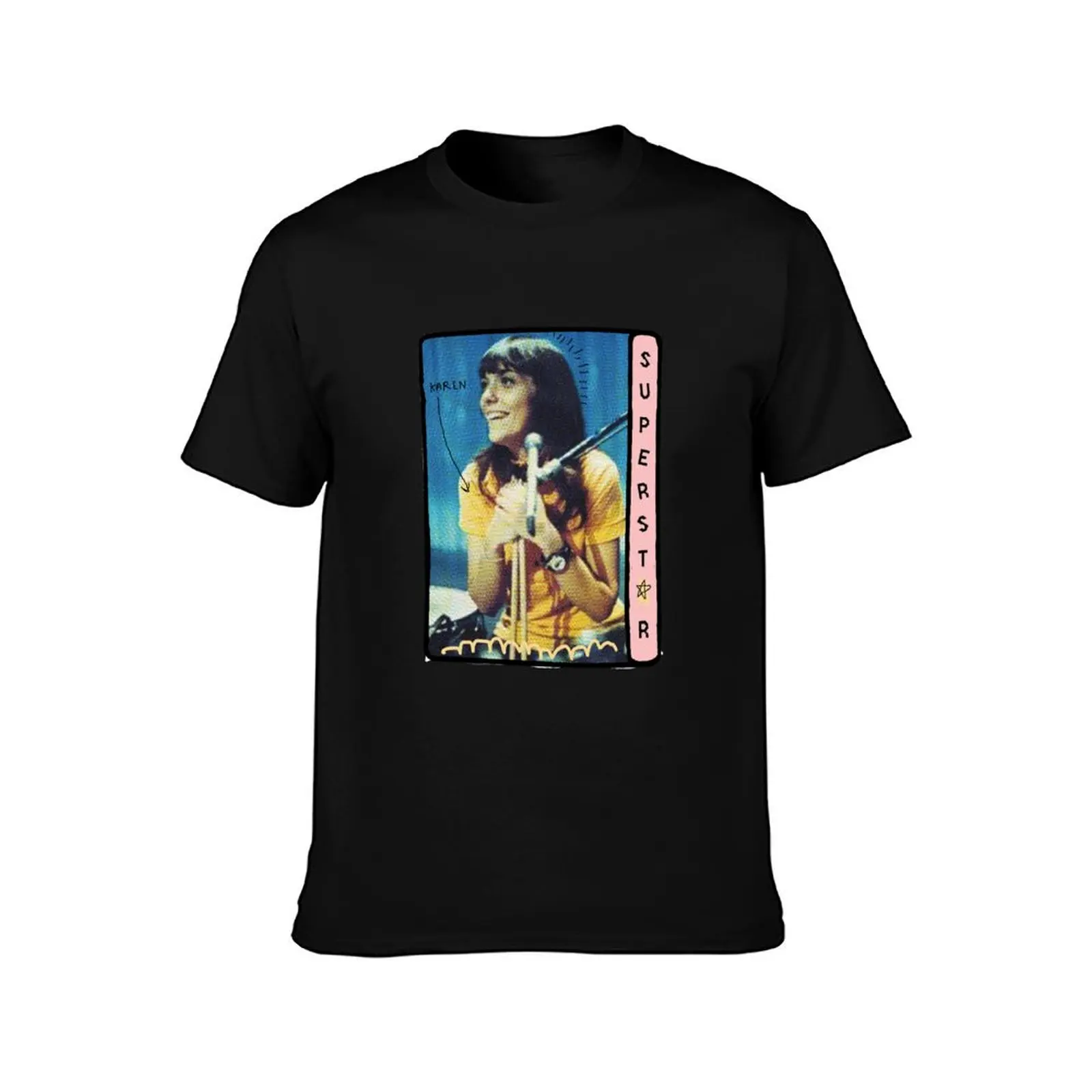 Karen Carpenter T-Shirt anime stuff essential t shirt plus size clothes men t shirt