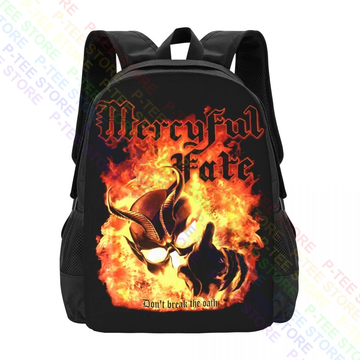 Mercyful Fate Cd Cvr Don'T Break The OathBackpack Large Capacity Foldable Sports Style