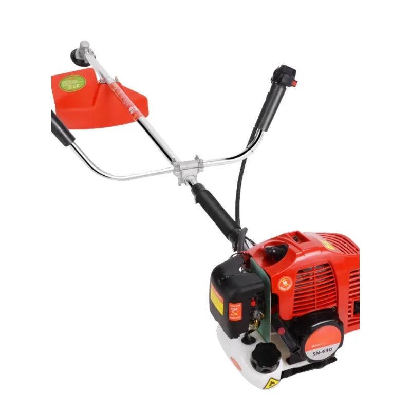 lawn mower, gasoline engine, two-four-stroke, backpack type, multi-functional brush cutter, lawn mower