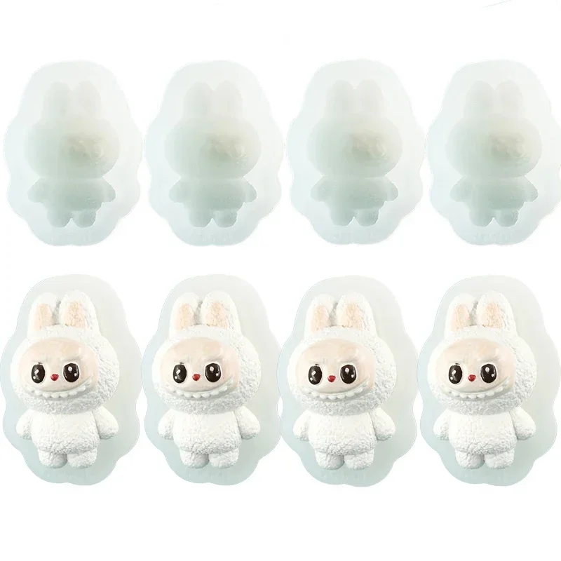 

Cute 3d Silicone Sugarcraft Mold Mousse Cake Mold Cupcake Baking Mould Plaster Soap Candle Mold Diy Baking Accessories
