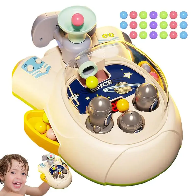 

Tabletop Pinball Game Kids Pinball Game Table Top Games Pinball Machine Toy Spaceship Shaped Fun Toys For Kids & Adults