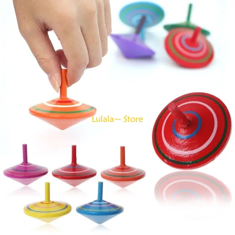 

Y4QA Children Funny Finger Spinner Toy Educational for Baby Over 7 Years Training Improve Intelligence Supplies
