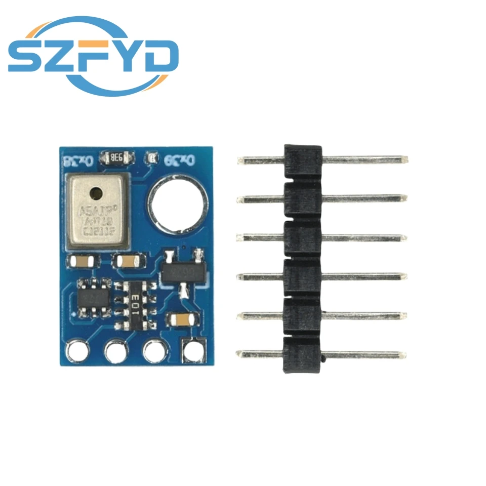 Modul Sensor Suhu & Kelembapan Digital AHT10 Presisi Tinggi - Komunikasi I2C - Pengganti Ideal untuk DHT11, SHT20, AM23